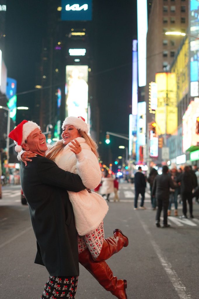 Vivi Fernandez aproveita o Natal em Nova York